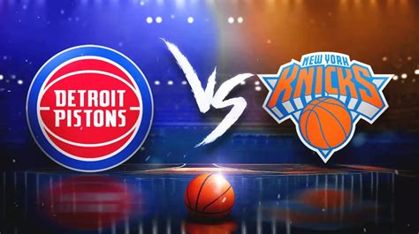 knicks pistons prediction|Pistons vs. Knicks prediction, odds, pick, how to watch .
